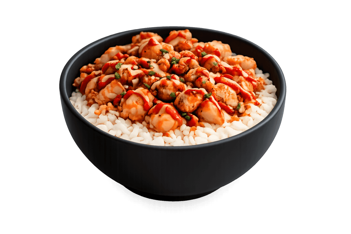 Riz Crousty — Asiatikiff chez Docteur Burger à Mulhouse